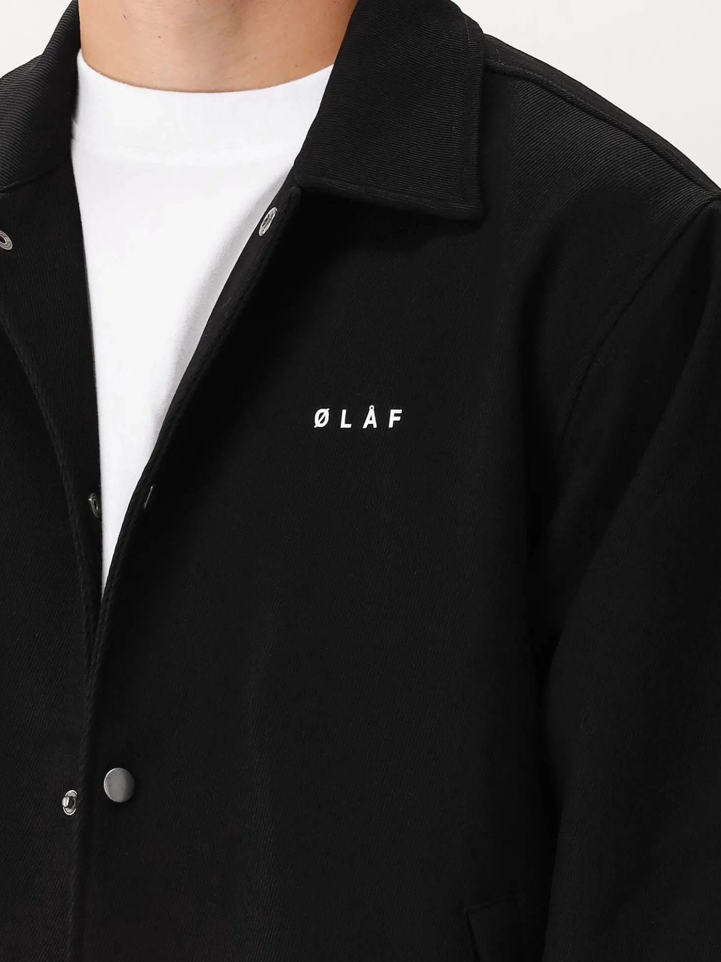 Ølaf Jas Zwart Coach Jacket