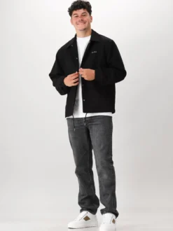 Ølaf Jas Zwart Coach Jacket