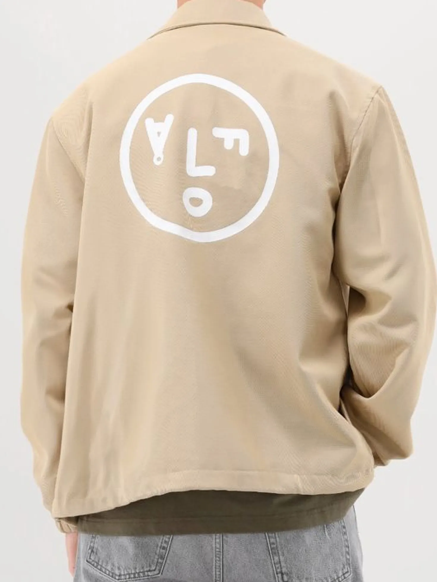 Ølaf Overshirt Beige Coach Jacket