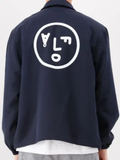 Ølaf Overshirt Donkerblauw Coach Jacket