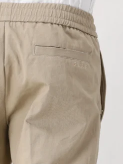 Ølaf Pantalon Beige Slim Elasticated