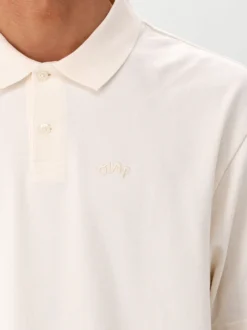 Ølaf Polo Beige Signature Pique