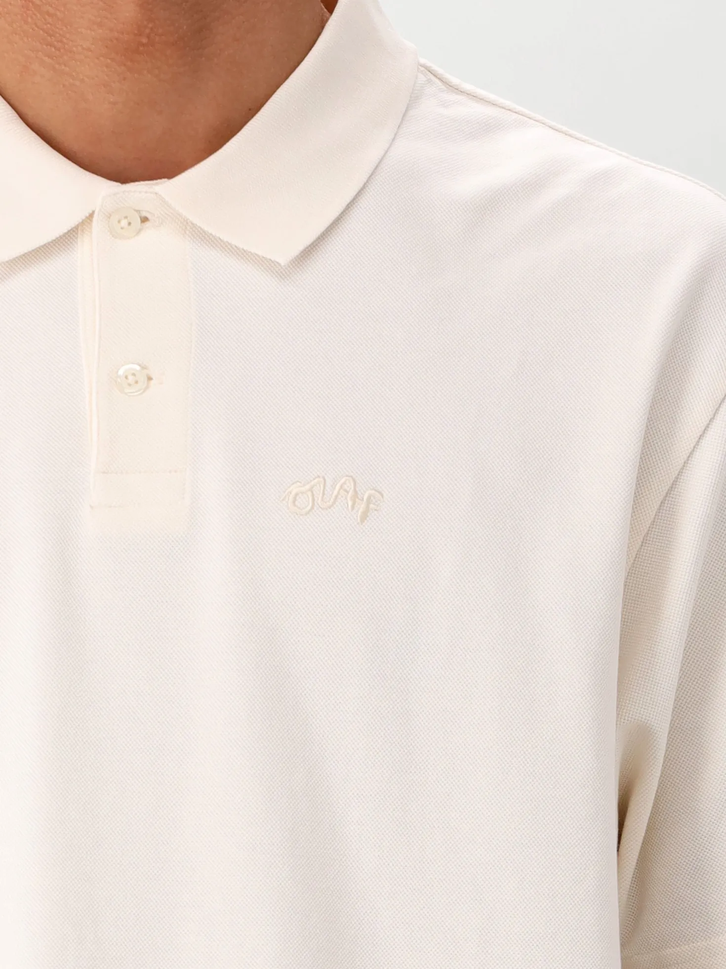 Ølaf Polo Beige Signature Pique