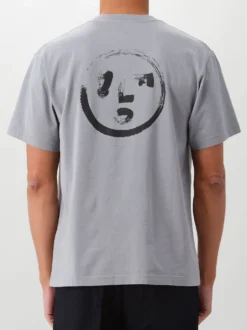 Ølaf T-shirt Grijs Face Tee