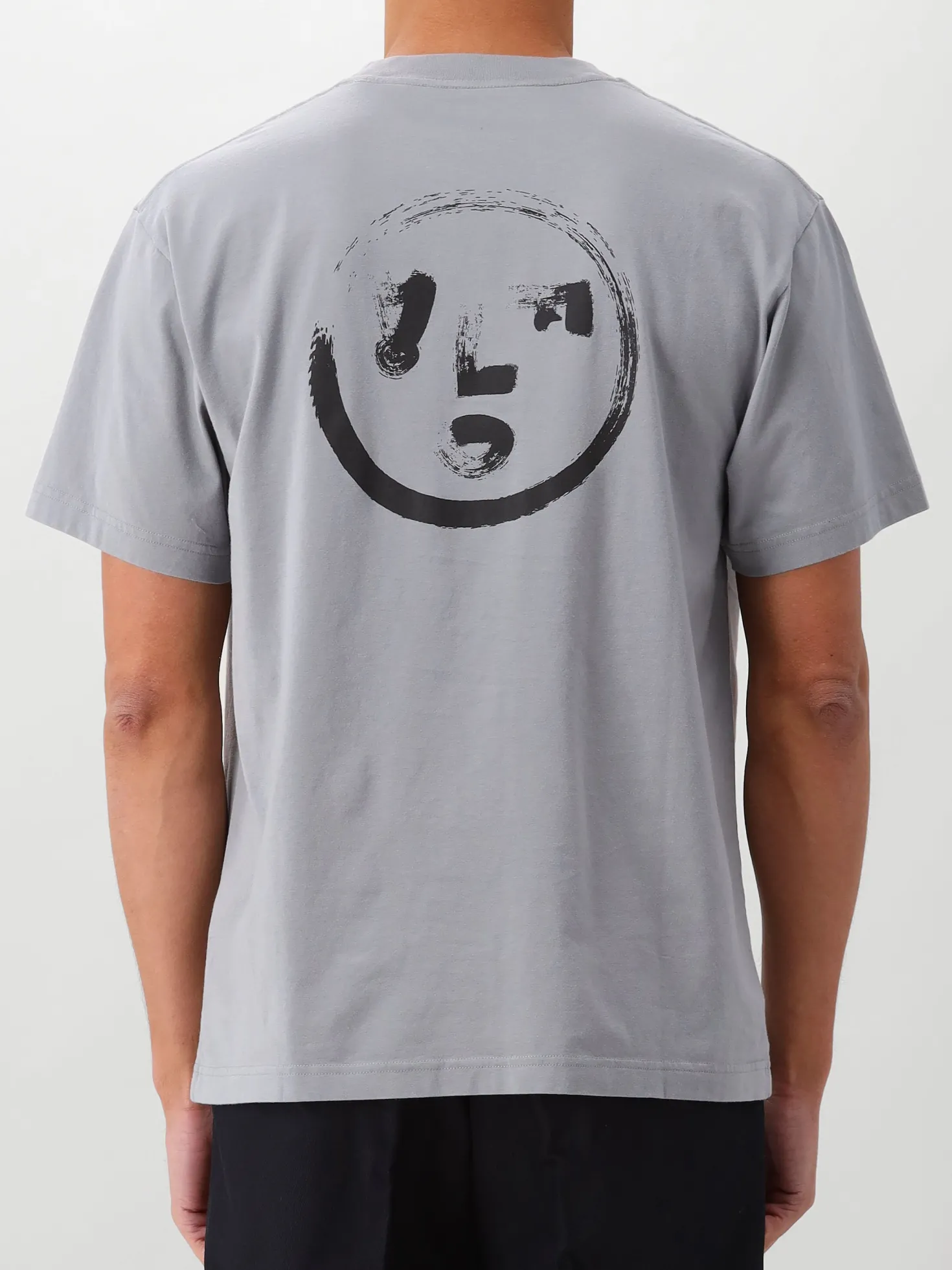 Ølaf T-shirt Grijs Face Tee