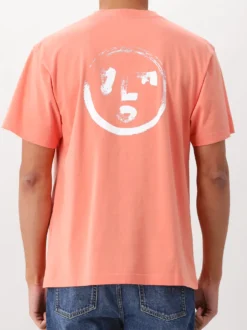 Ølaf T-shirt Roze Brushstroke Face Tee