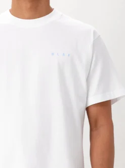Ølaf T-shirt Wit Brushstroke Face Tee