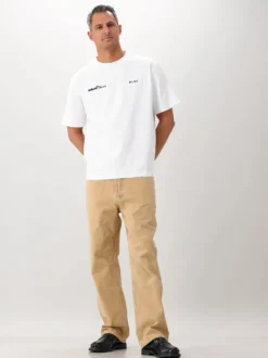 Ølaf T-shirt Wit Script Friends Boxy