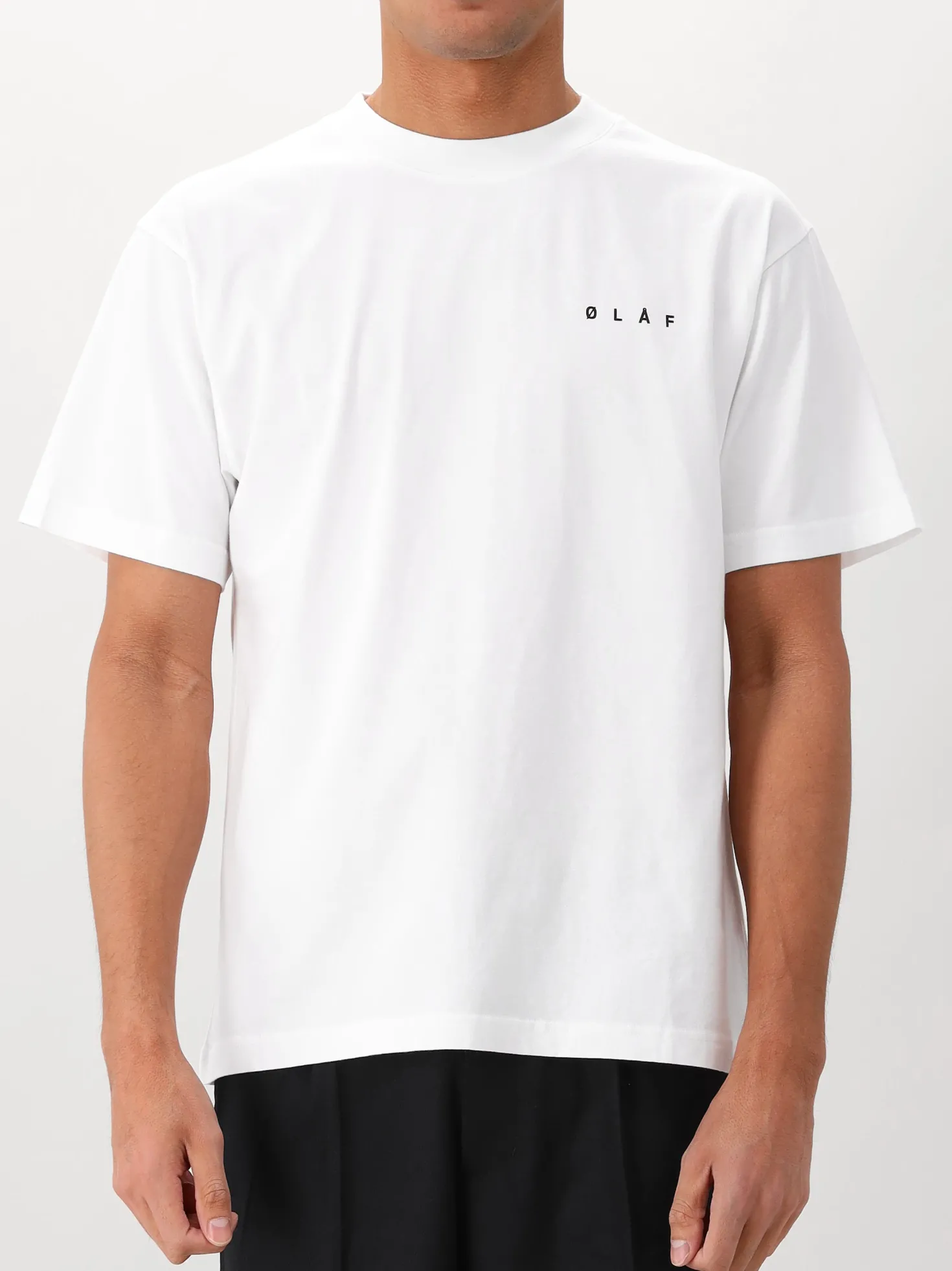 Ølaf T-shirt Wit Taped Easel SS