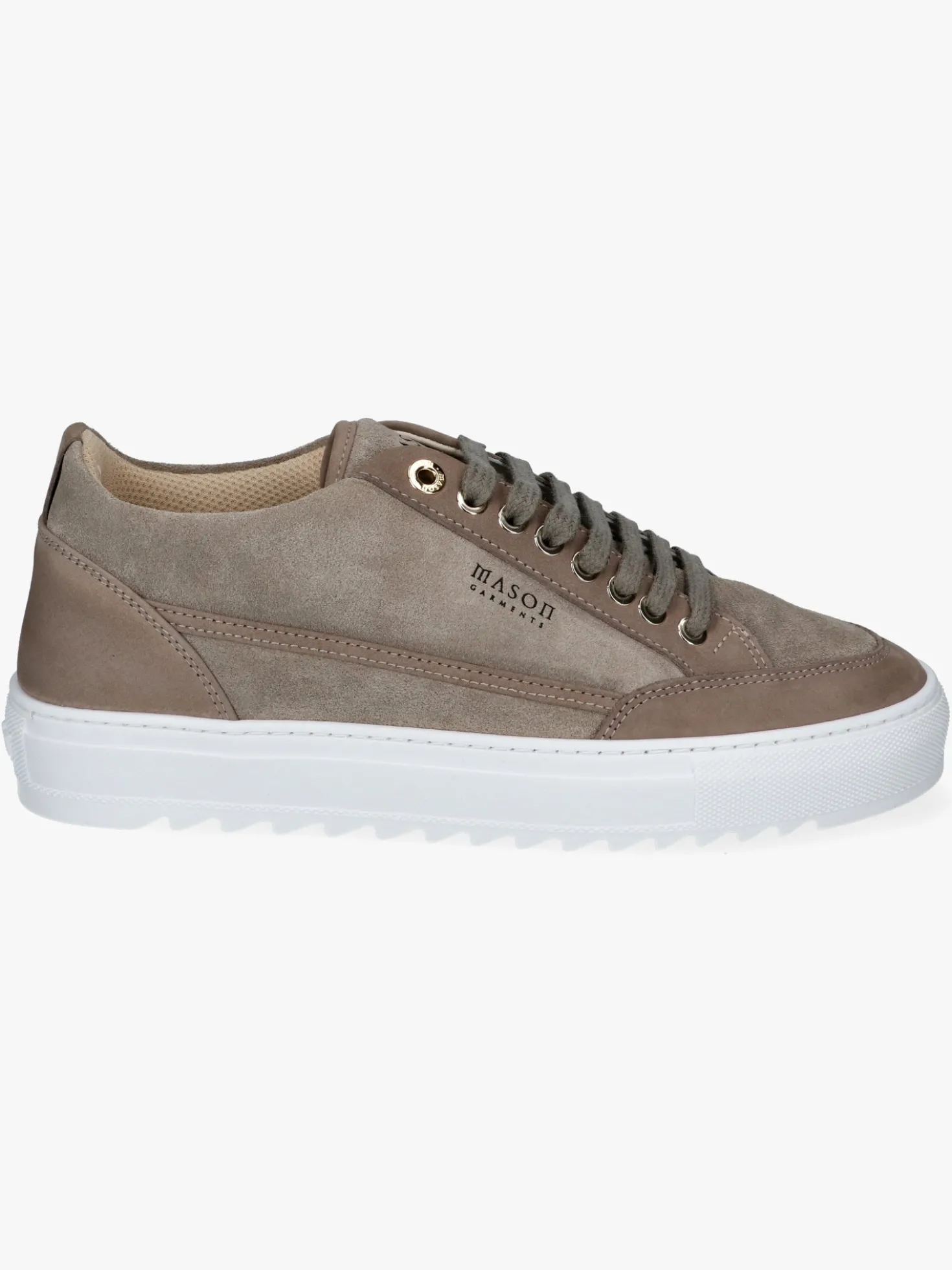 Mason Garments Sneakers Bruin Tia Miscuglio Taupe