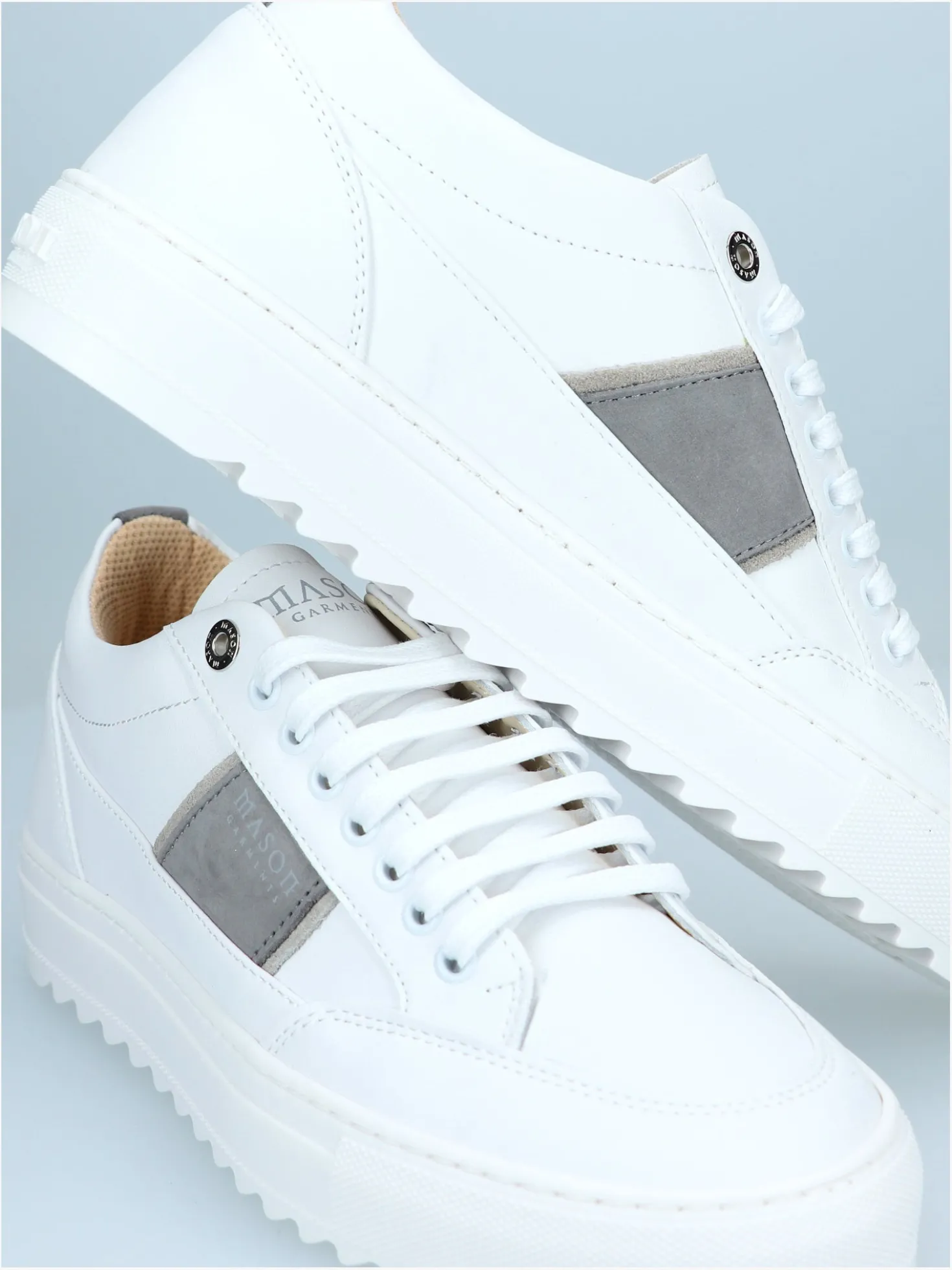 Mason Garments Sneakers Grey Tia Sport Primo