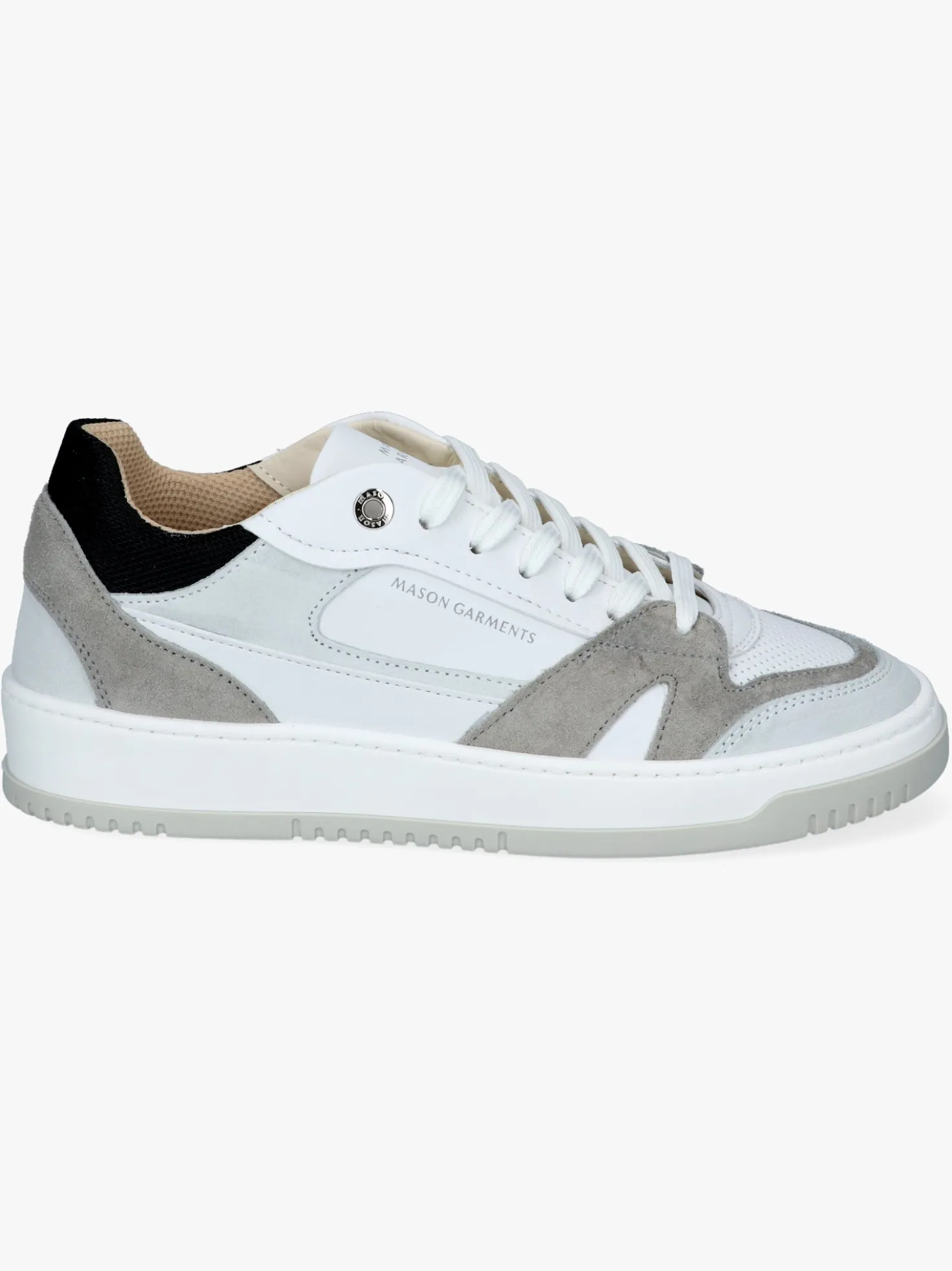 Mason Garments Sneakers Wit Stratificato Primo
