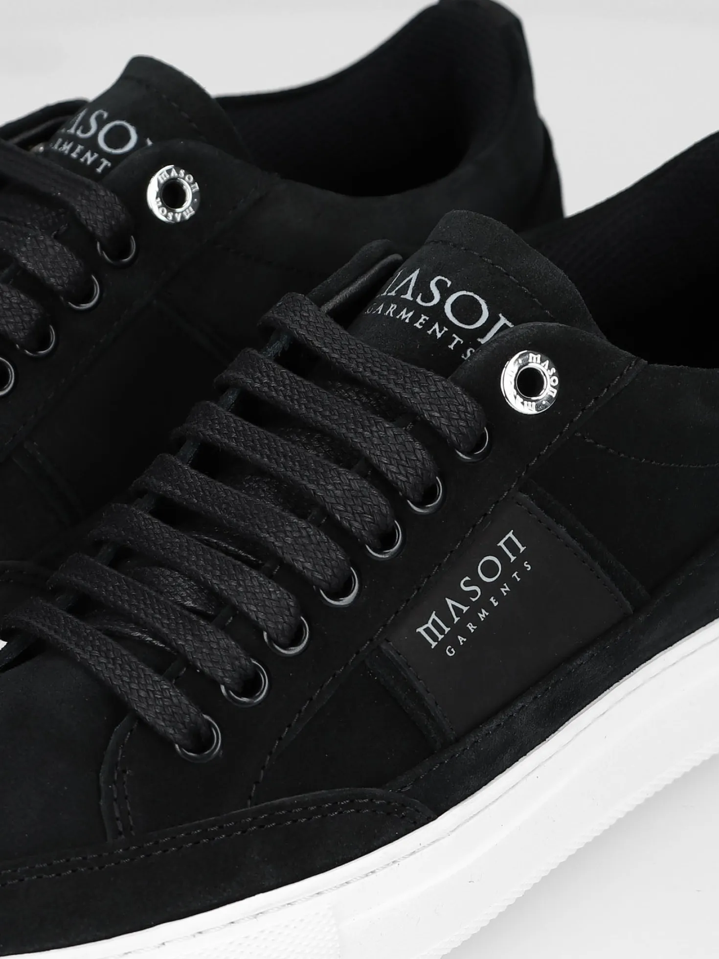 Mason Garments Sneakers Zwart Tia Sport MG52-9D