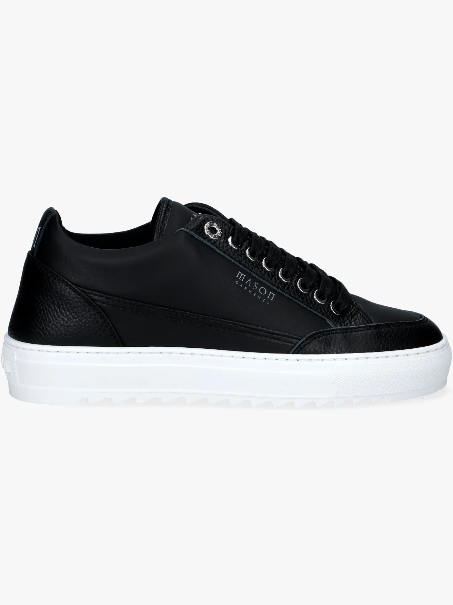 Mason Garments Sneakers Zwart Tia Bicolore 4C