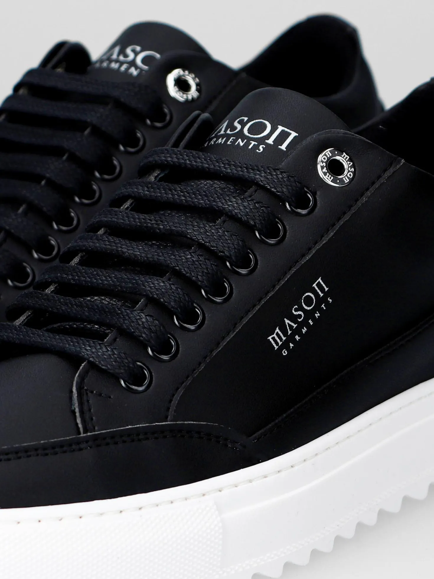 Mason Garments Sneakers Zwart Tia Nuovo ESS-1G