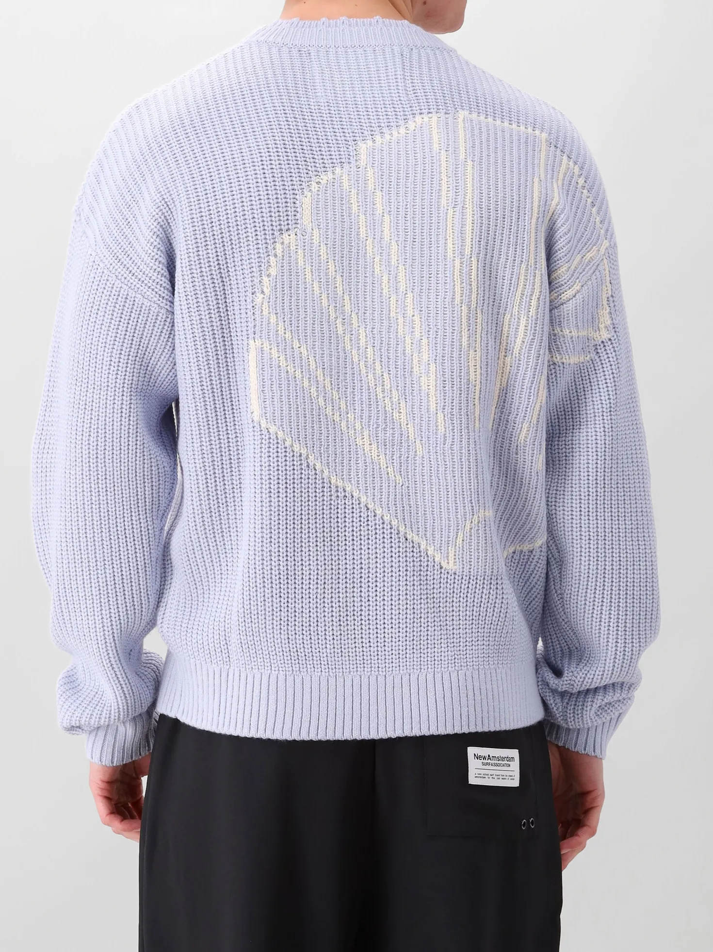 New Amsterdam Gebreide Trui Blauw