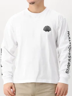 New Amsterdam Longsleeve Wit Logo
