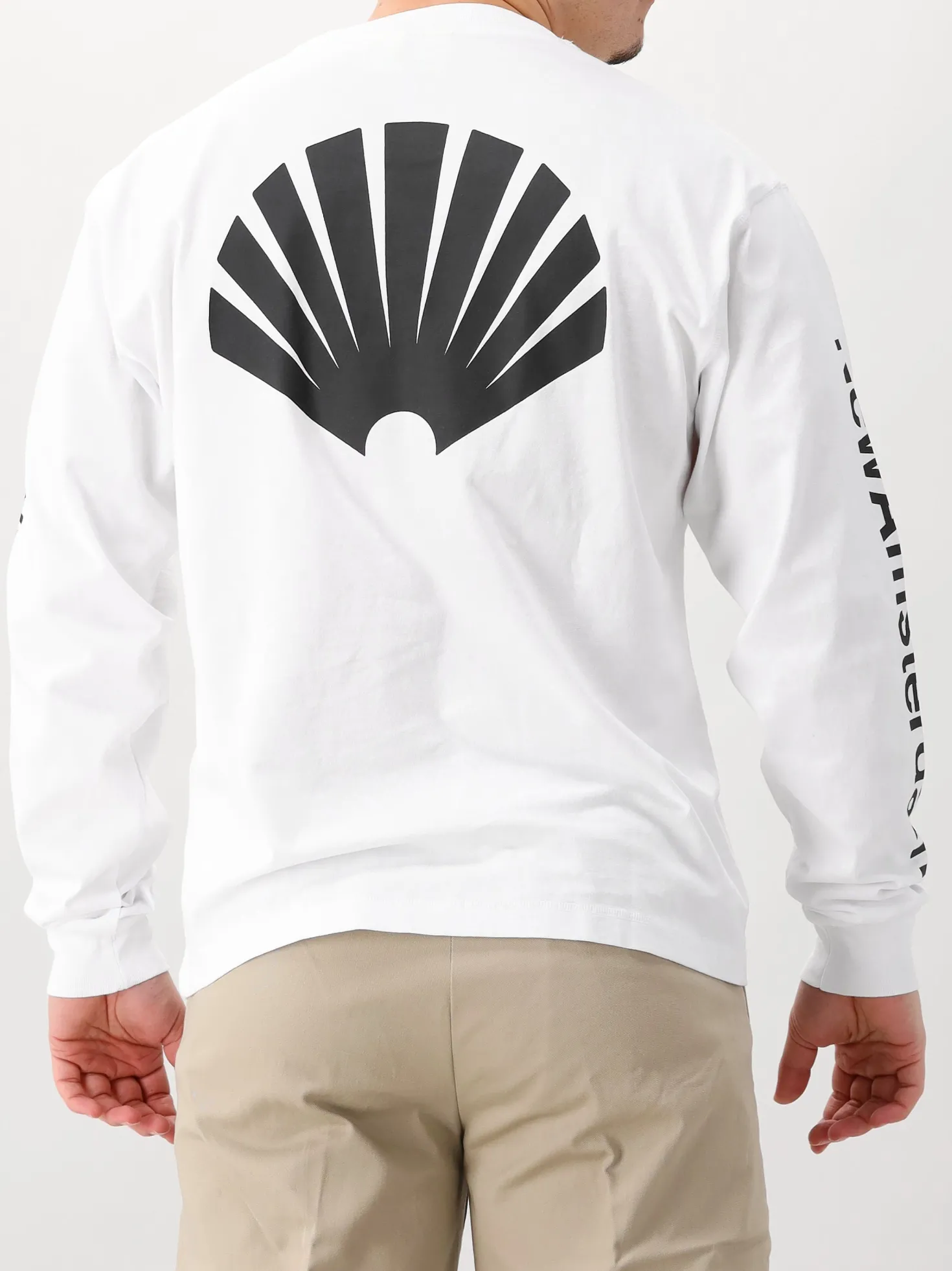 New Amsterdam Longsleeve Wit Logo