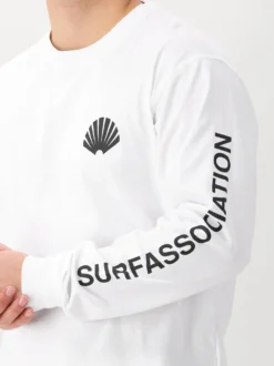 New Amsterdam Longsleeve Wit Logo