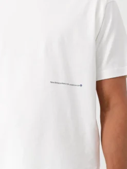 New Amsterdam Surf Association T-shirt Wit Hibiscus