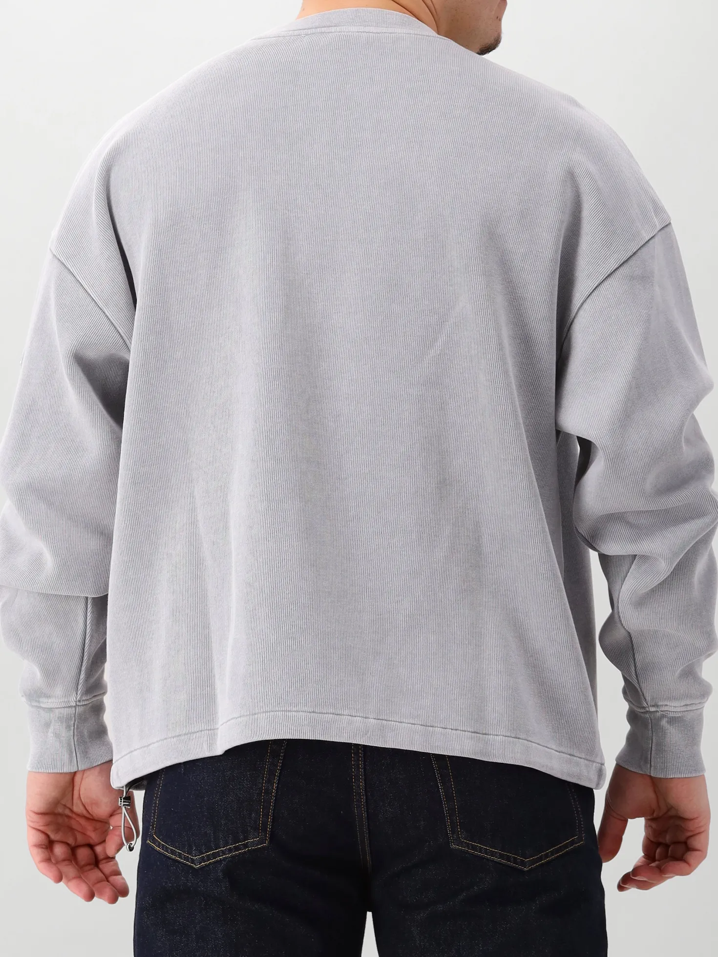 New Amsterdam Sweater Grijs Plate Sweat Washed