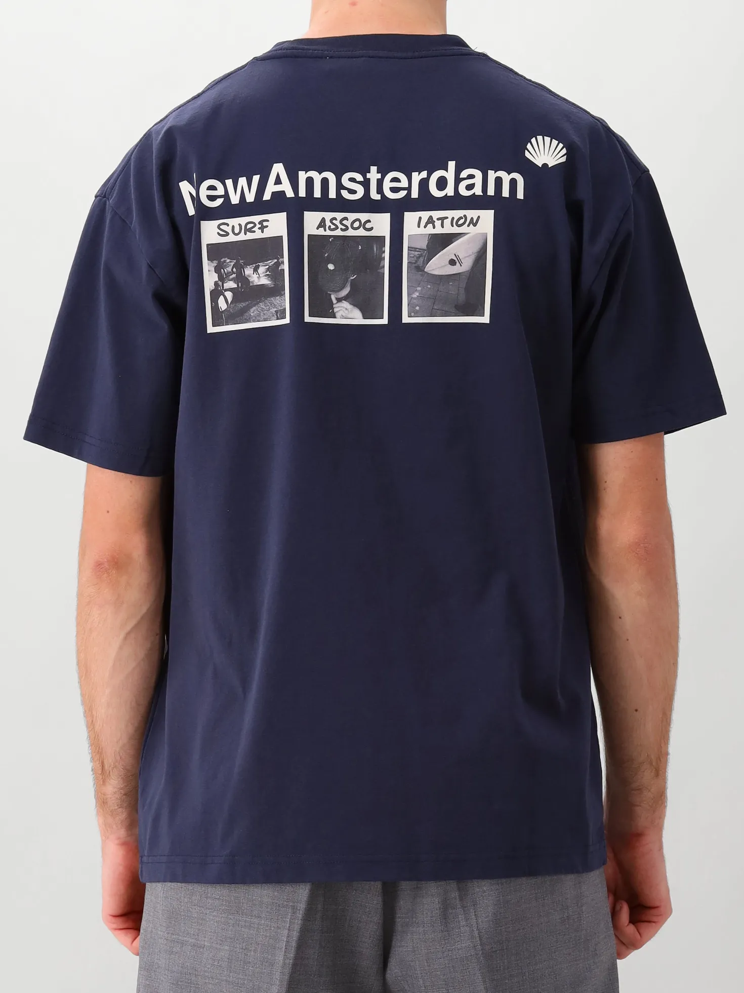 New Amsterdam T-Shirt Blauw Photo