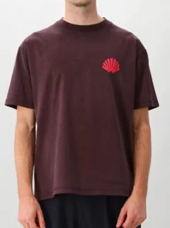New Amsterdam T-Shirt Bordeaux Logo