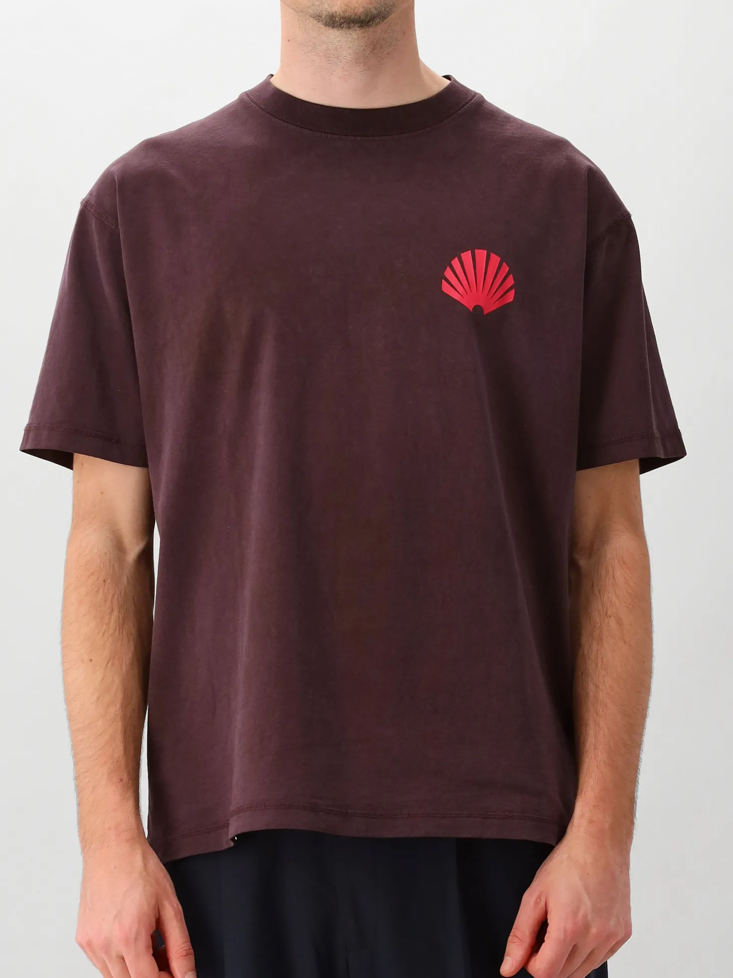 New Amsterdam T-Shirt Bordeaux Logo