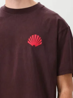 New Amsterdam T-Shirt Bordeaux Logo