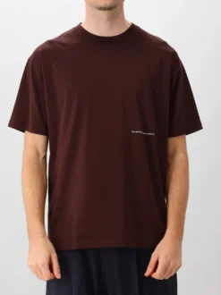 New Amsterdam T-Shirt Bruin Hibscus Tee Walnut