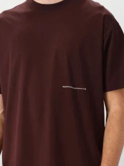New Amsterdam T-Shirt Bruin Hibscus Tee Walnut