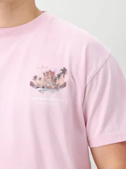 New Amsterdam T-Shirt Roze Tropical