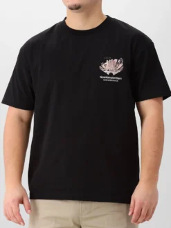 New Amsterdam T-Shirt Zwart Tropical Tee