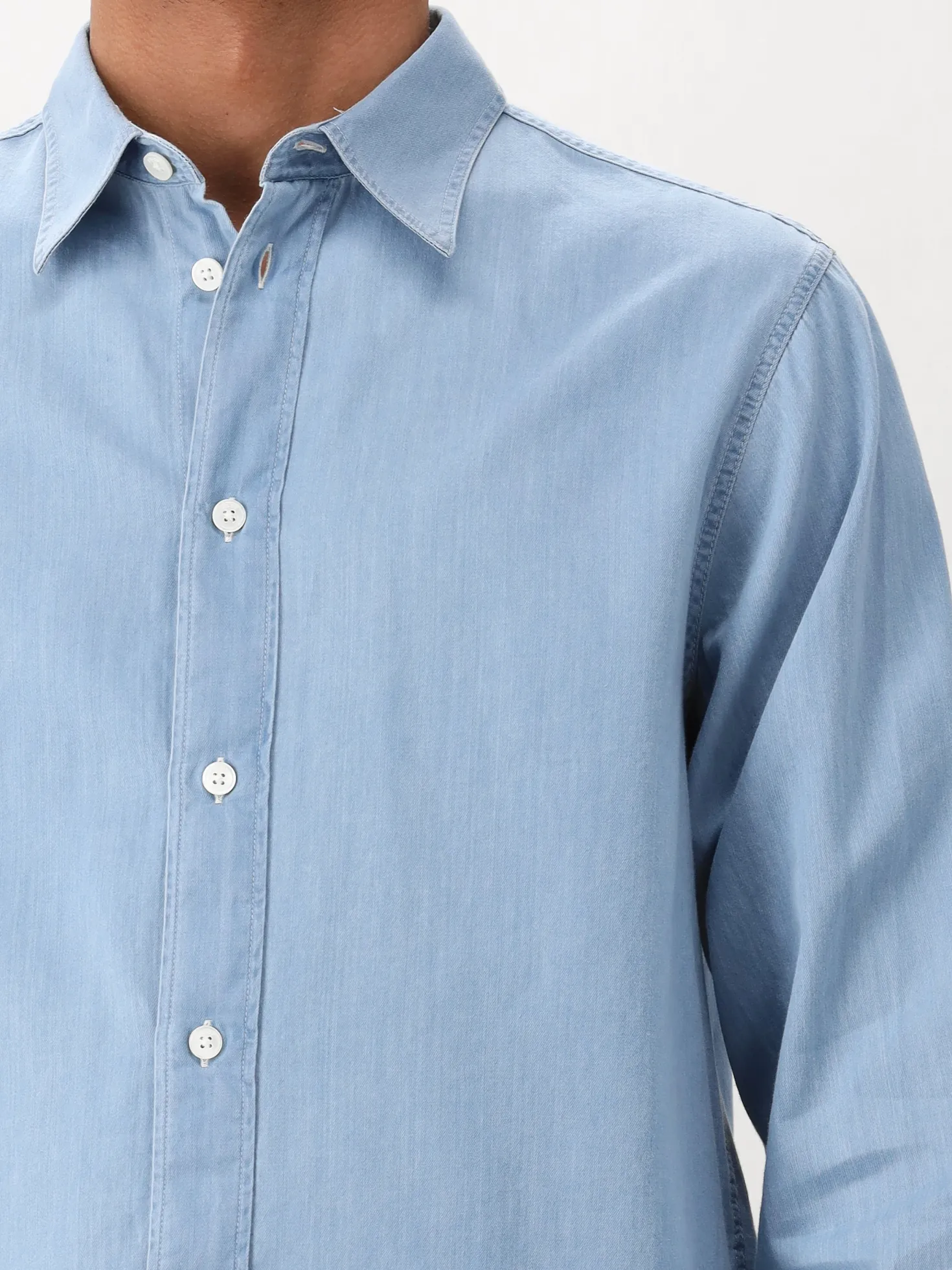 NN.07 Overhemd Blauw Colby Shirt