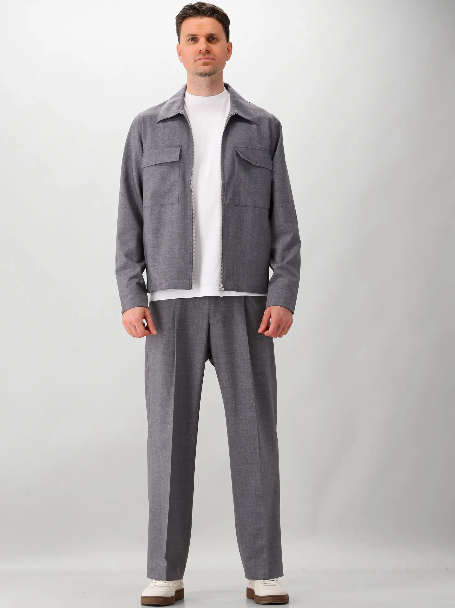 NN.07 Pantalon Grijs Kay
