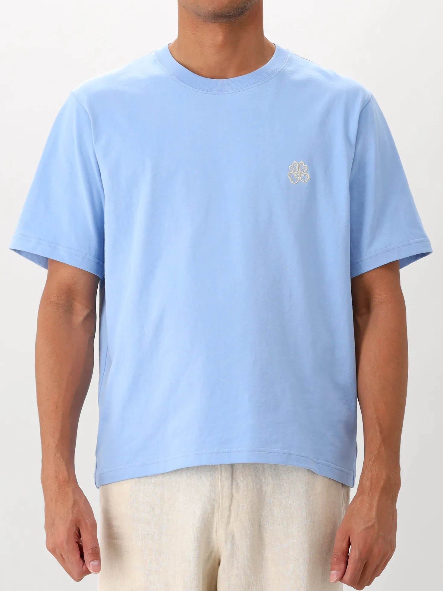 NN.07 T-Shirt Blauw Jet SS Embro