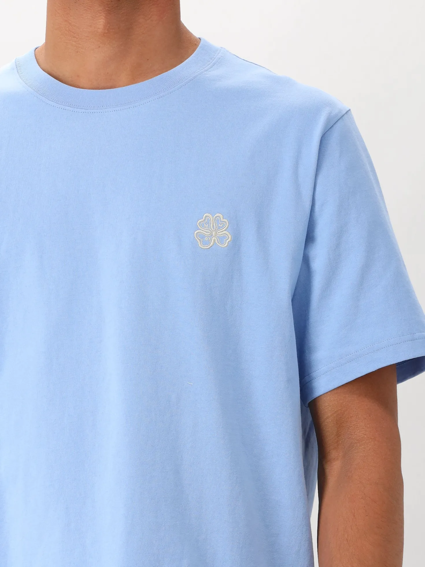 NN.07 T-Shirt Blauw Jet SS Embro