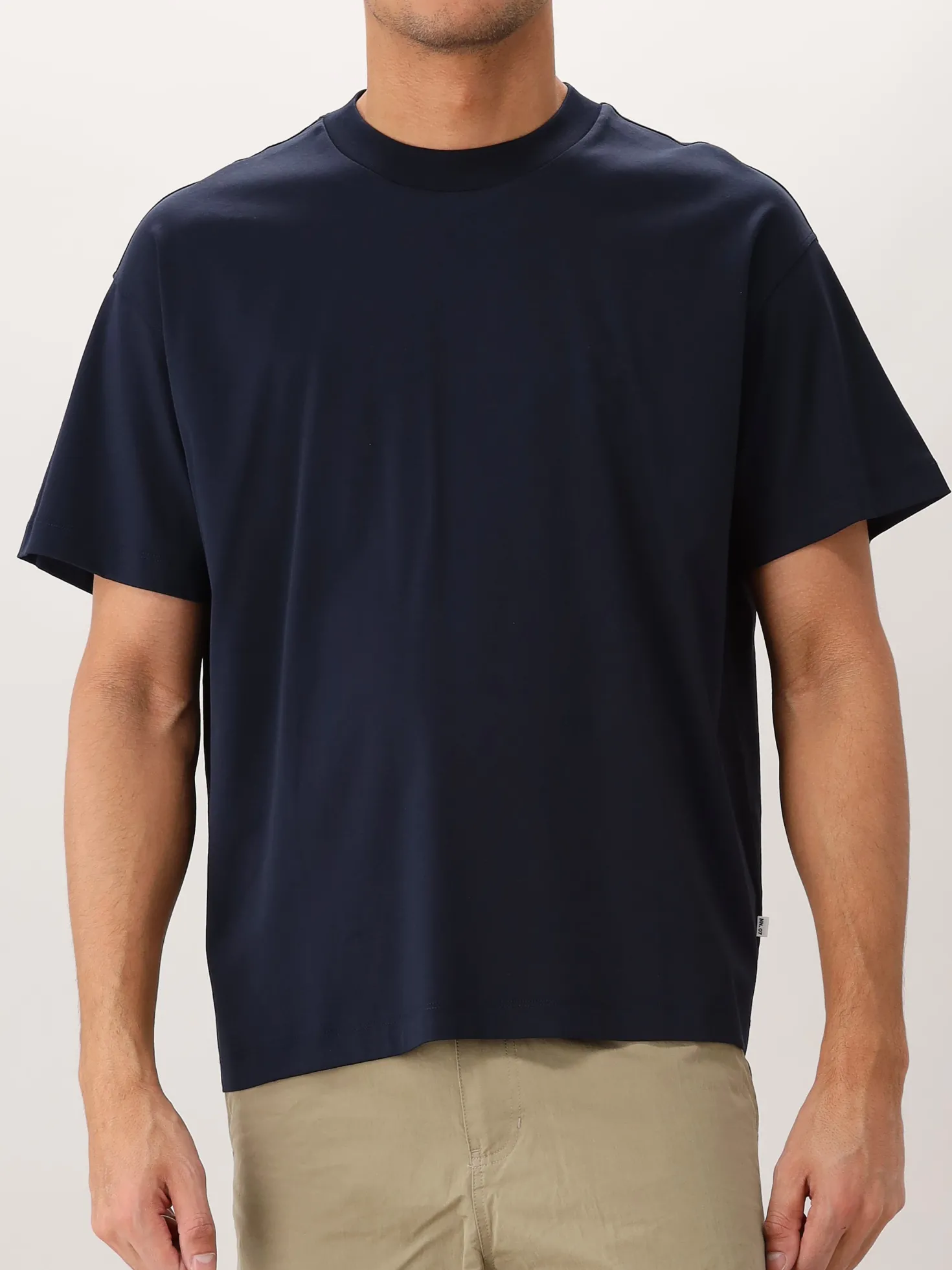 NN.07 T-Shirt Blauw Lionel SS