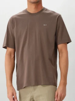 NN.07 T-Shirt Bruin Adam EMB