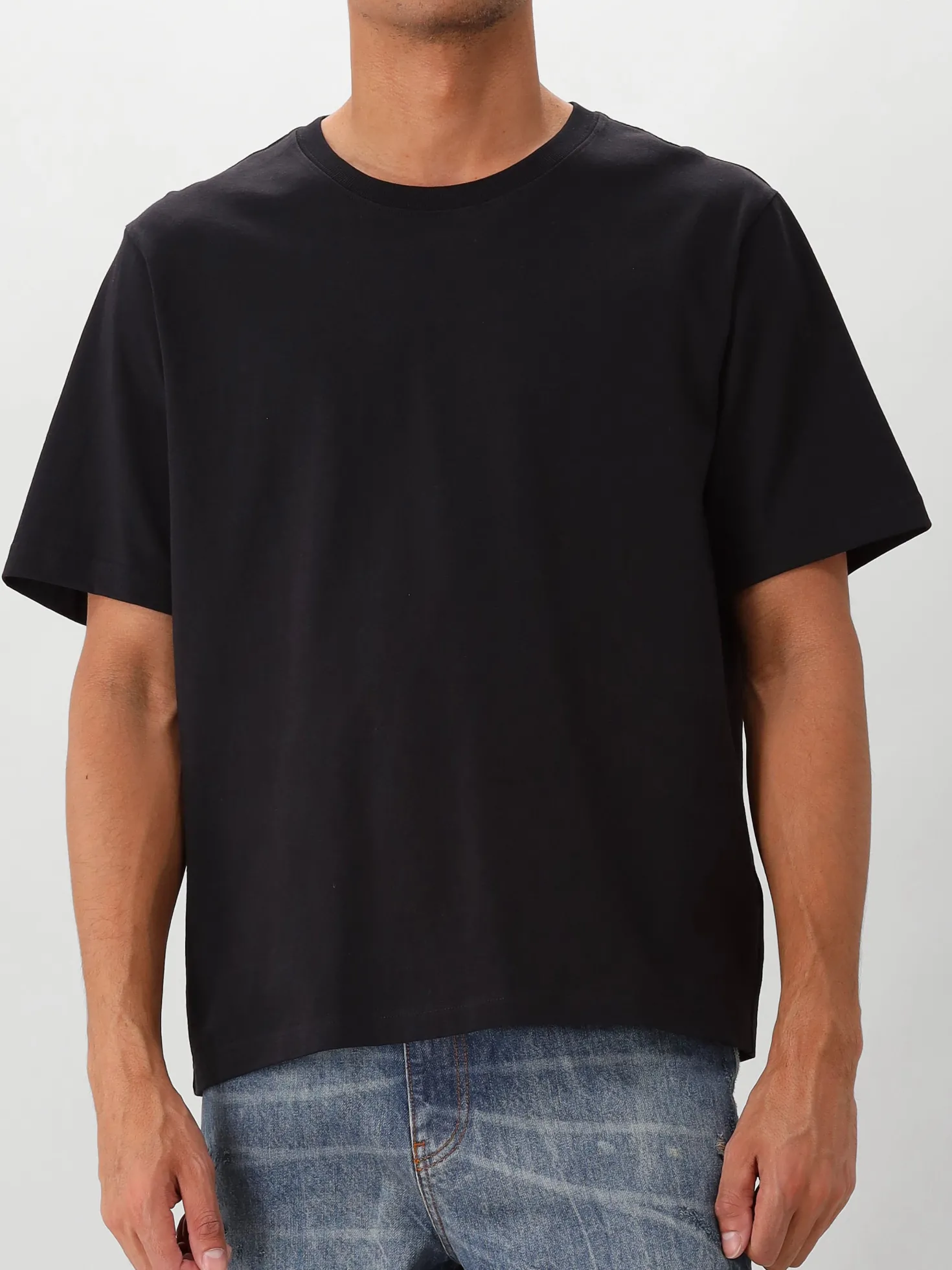 NN.07 T-Shirt Zwart Jet SS Print