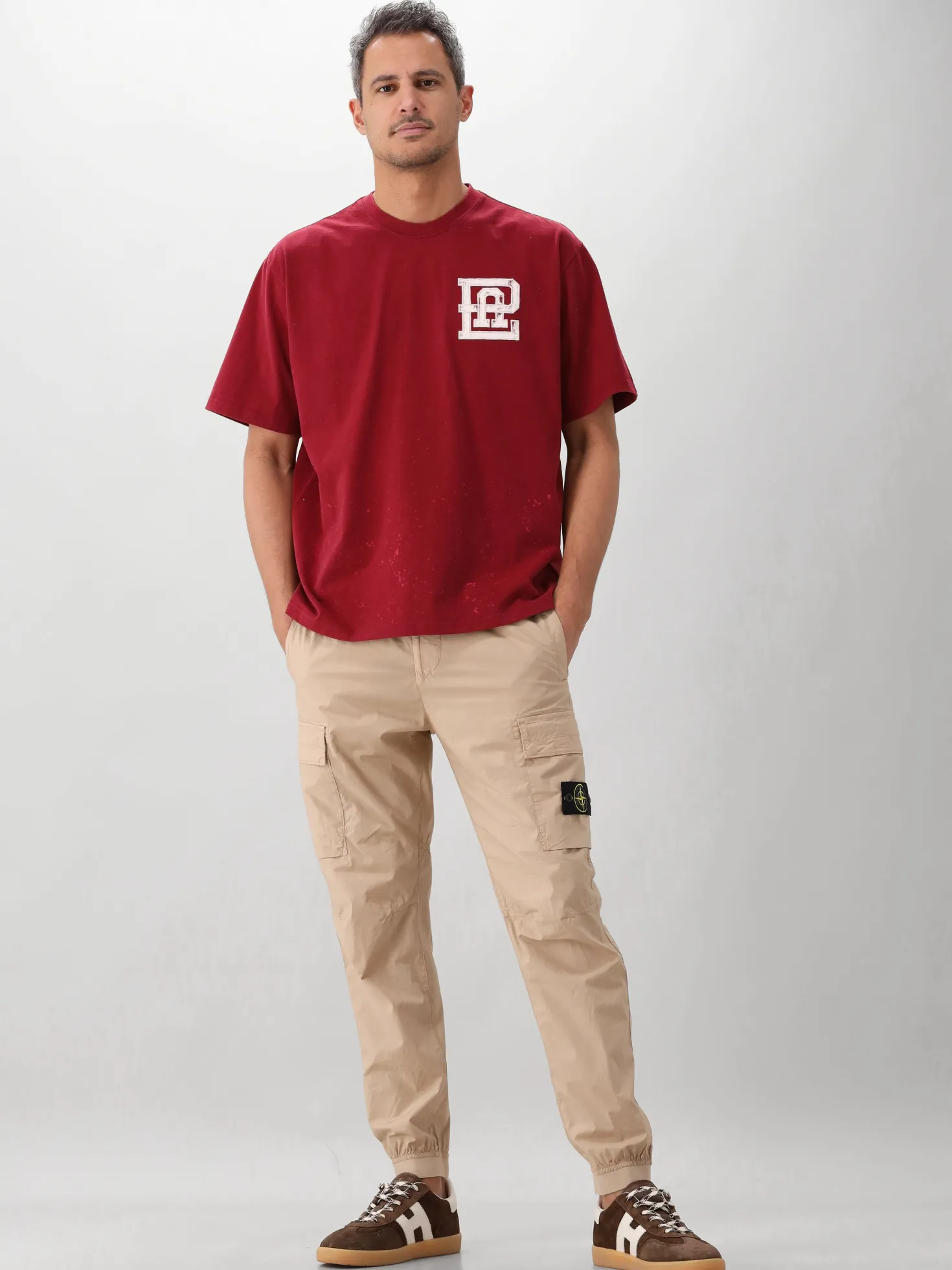 Pal Sporting Goods T-Shirt Bordeaux Rood Dasha