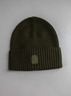 Parajumpers Muts Groen Plain Beanie Deep Moss