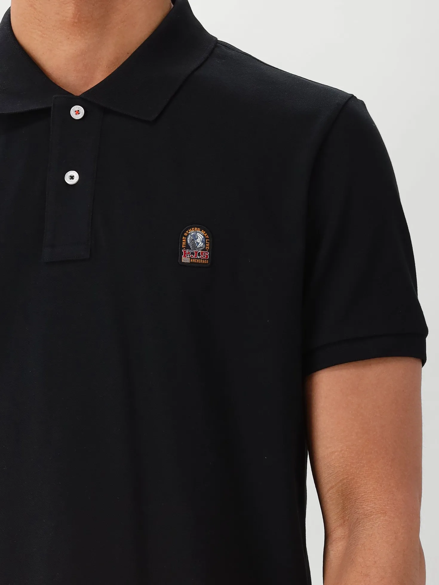 Parajumpers Polo Zwart Wellington