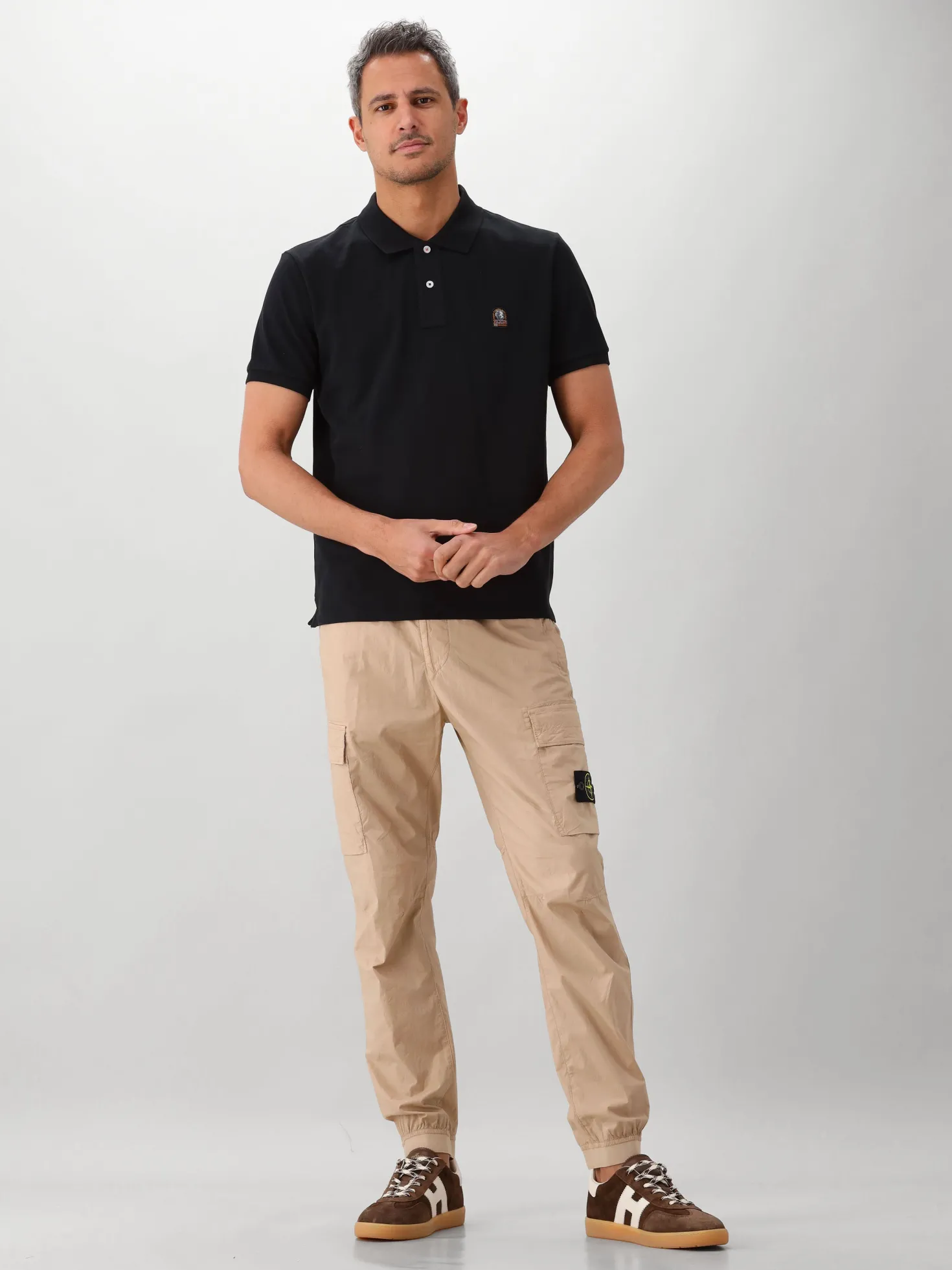 Parajumpers Polo Zwart Wellington