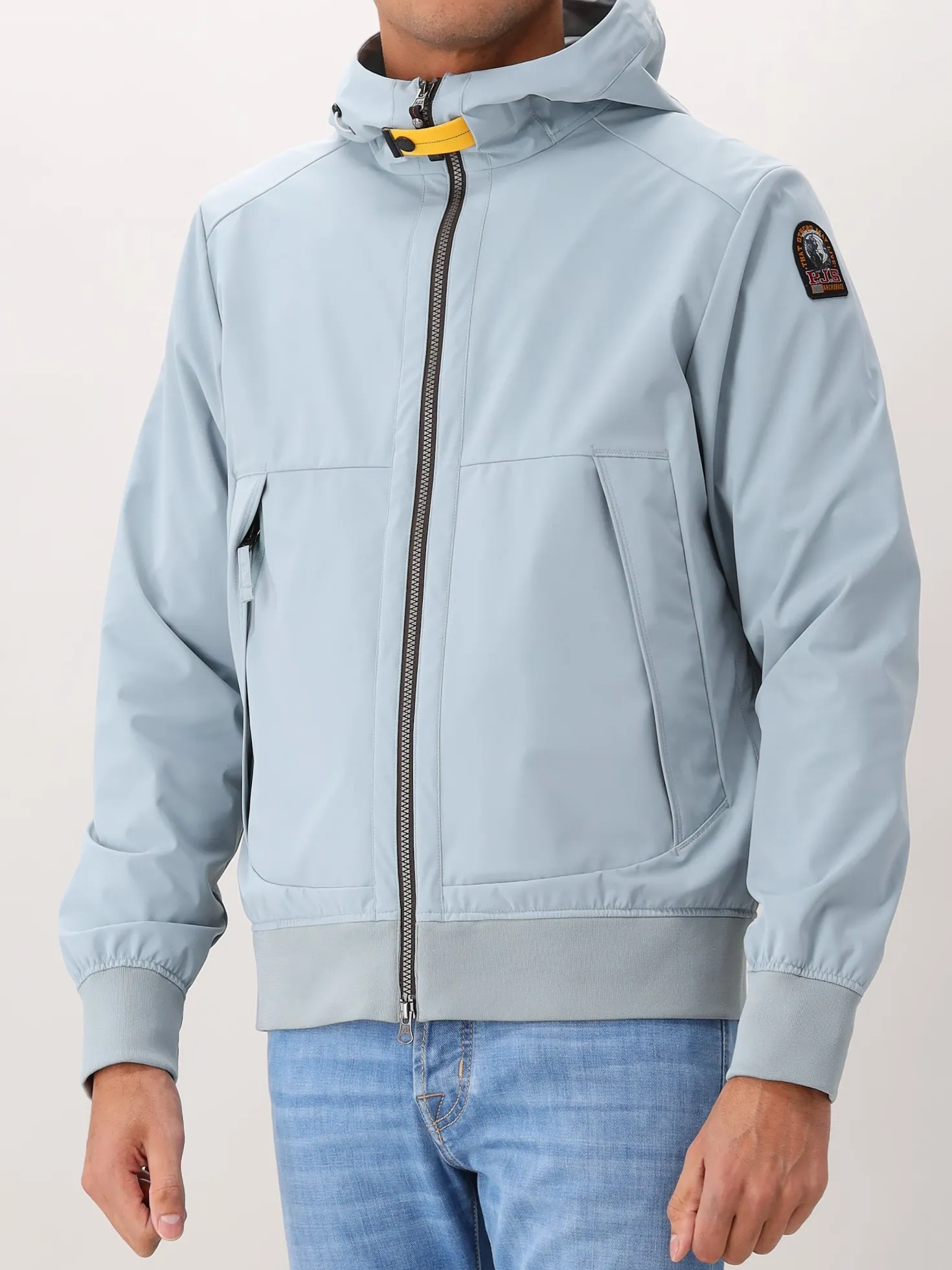 Parajumpers Softshell Jas Blauw Abner Steel Blue