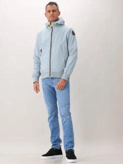 Parajumpers Softshell Jas Blauw Abner Steel Blue