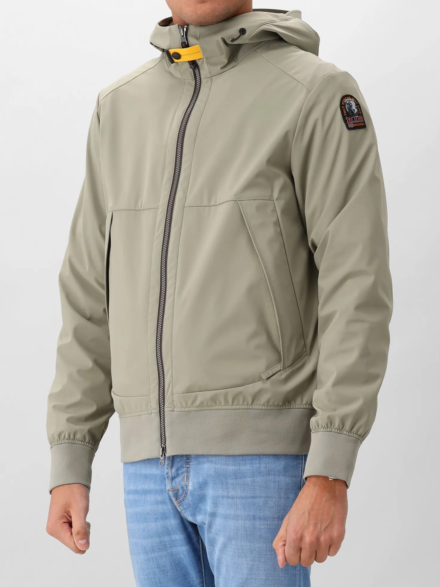 Parajumpers Softshell Jas Groen Abner Ashen Sage