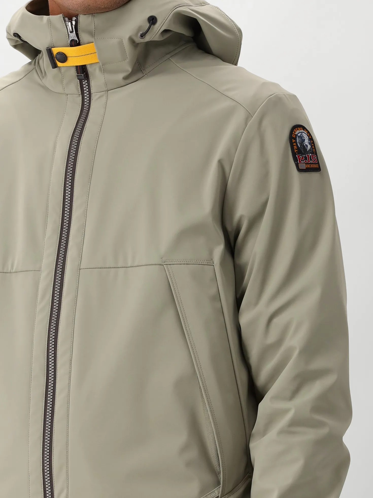 Parajumpers Softshell Jas Groen Abner Ashen Sage