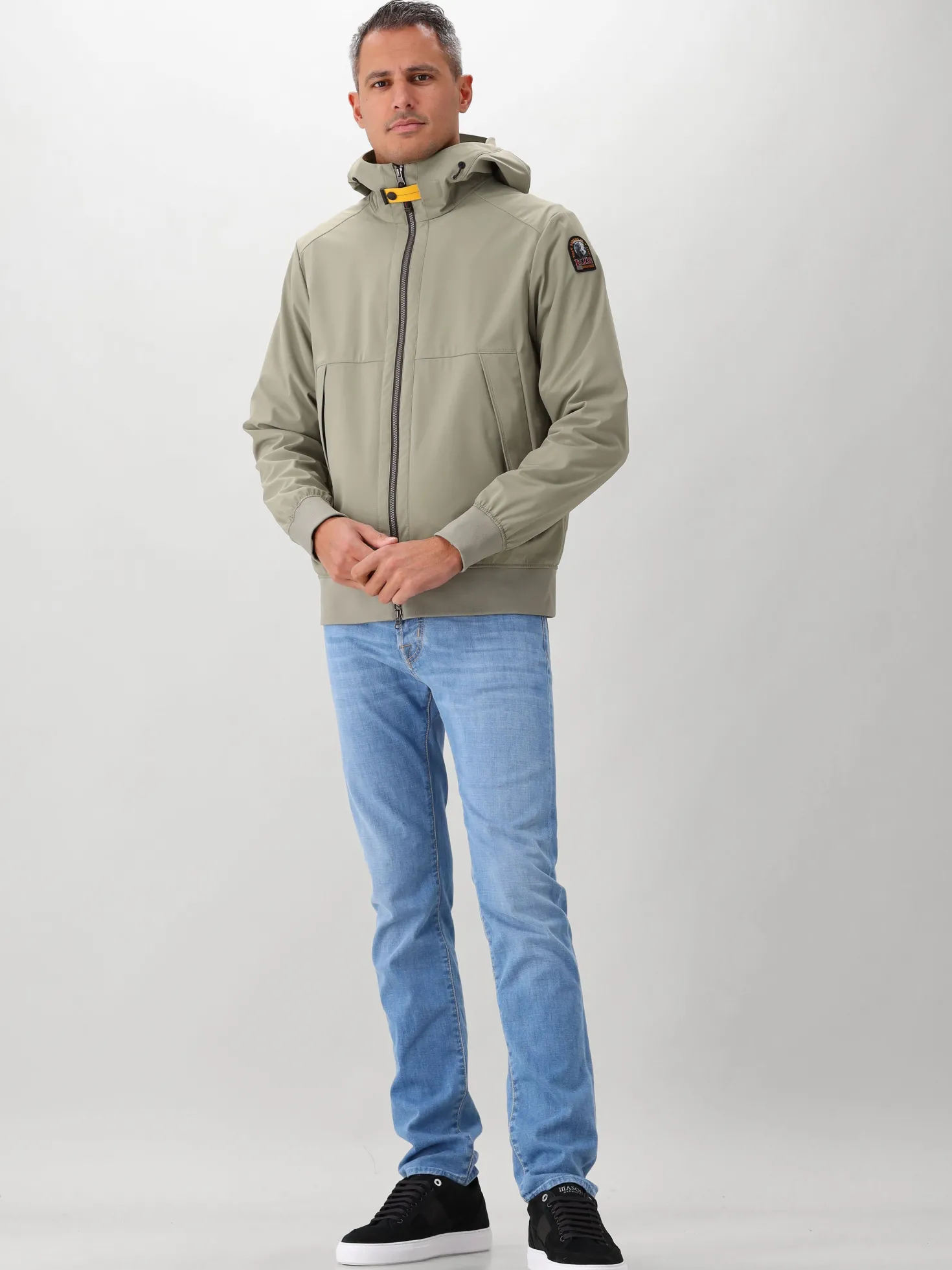 Parajumpers Softshell Jas Groen Abner Ashen Sage