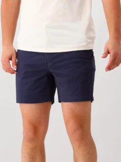 Polo Ralph Lauren Korte Broek Blauw Stretch Classic Fit Prepster
